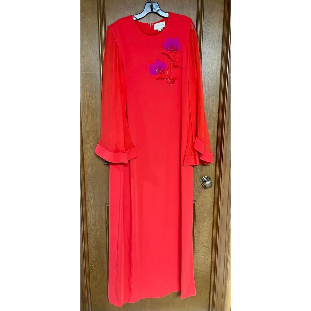 Beautiful red dress size L